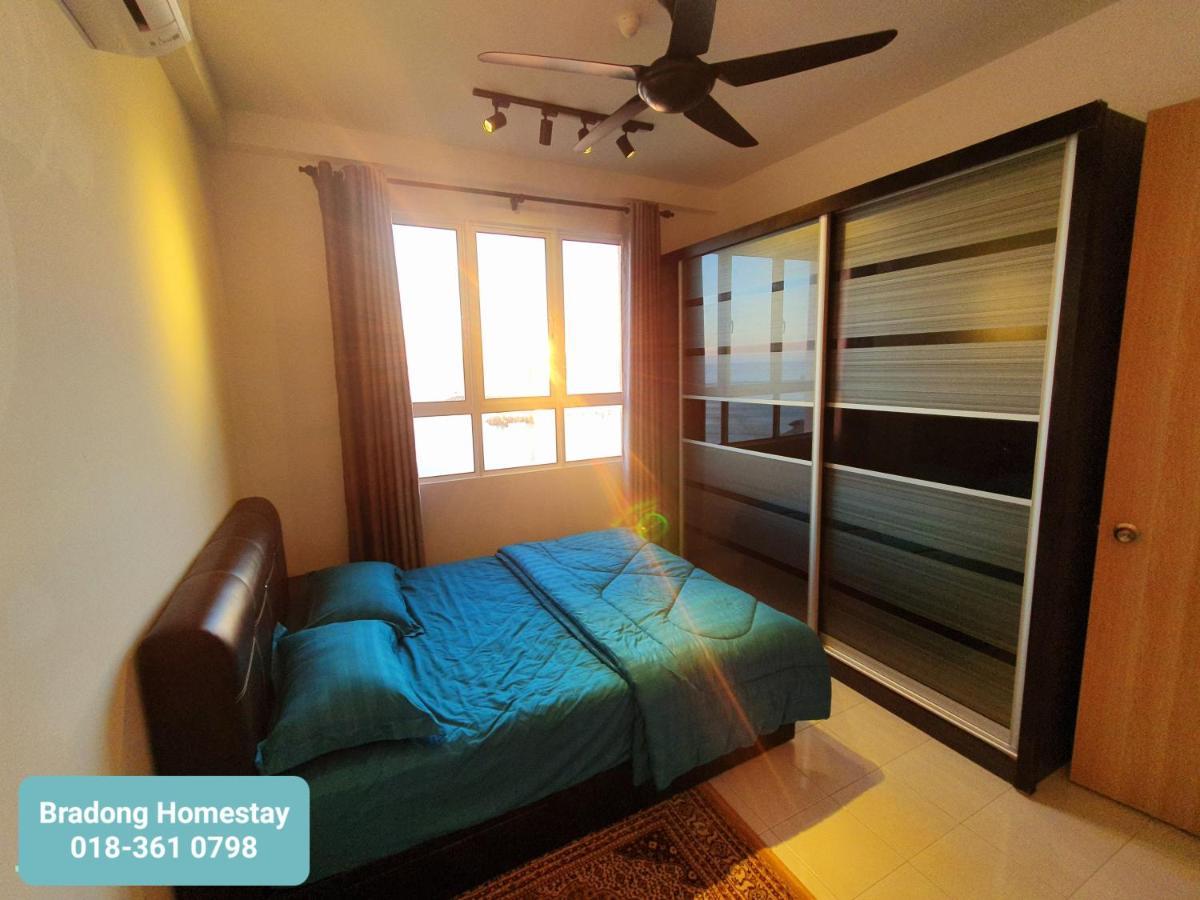 Bradong Homestay - Musllm Only, 3 Queen Bedrooms, Seaview, Infinity Pool, Gym, Near Drawbridge & Ktcc Mall Kuala Terengganu Exterior photo